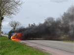 Prio 1 Brand Wegvervoer Auto Trekwei Driezum